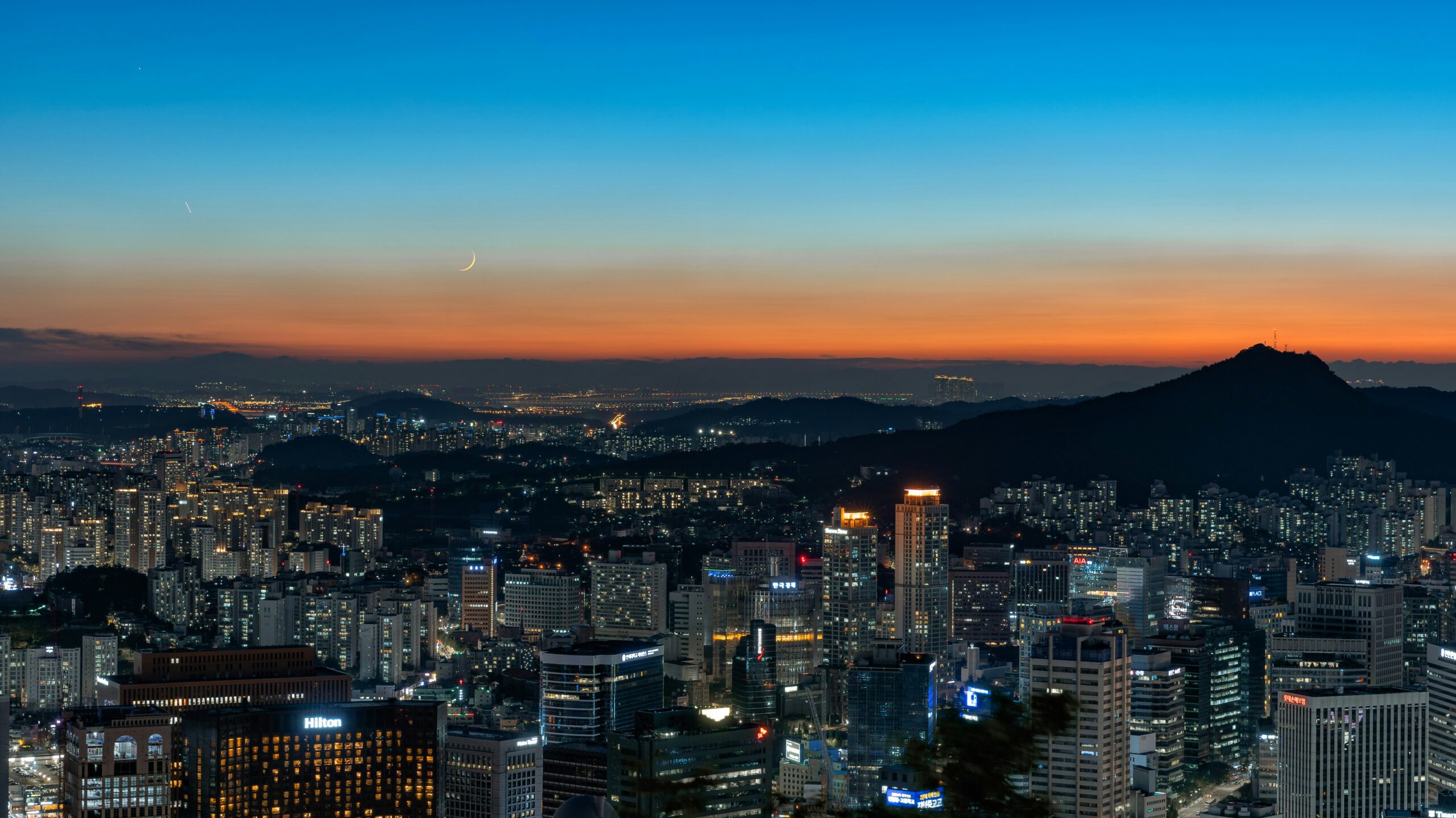 ソウル夜景パノラマ
