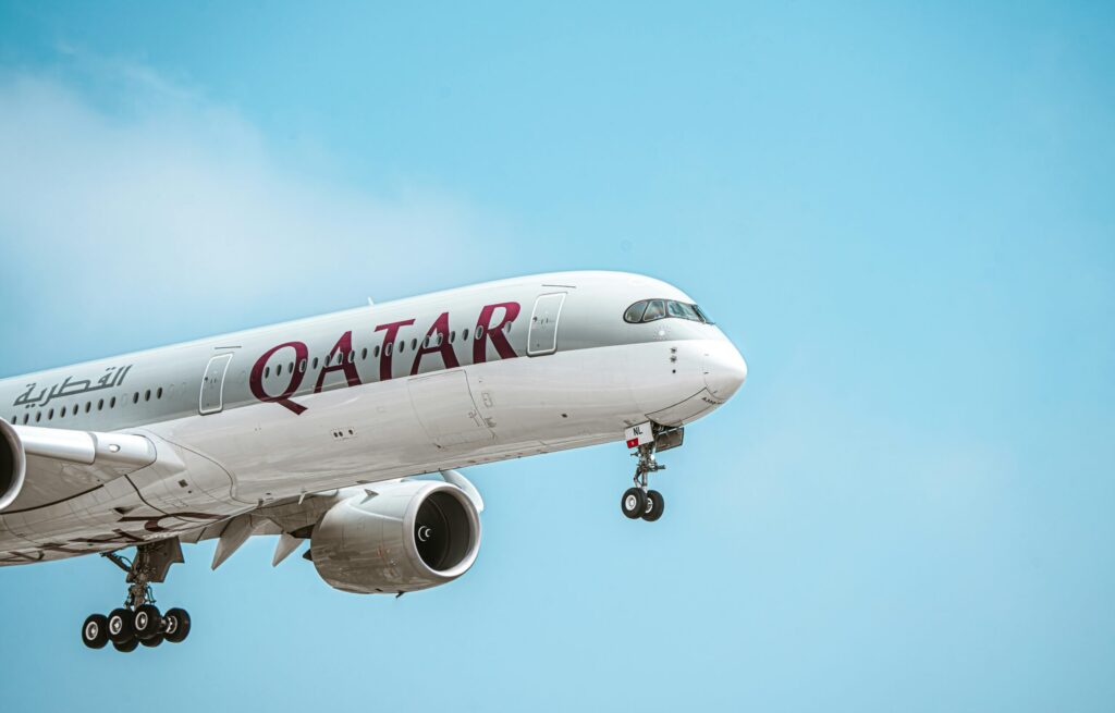 カタール航空の旅客機