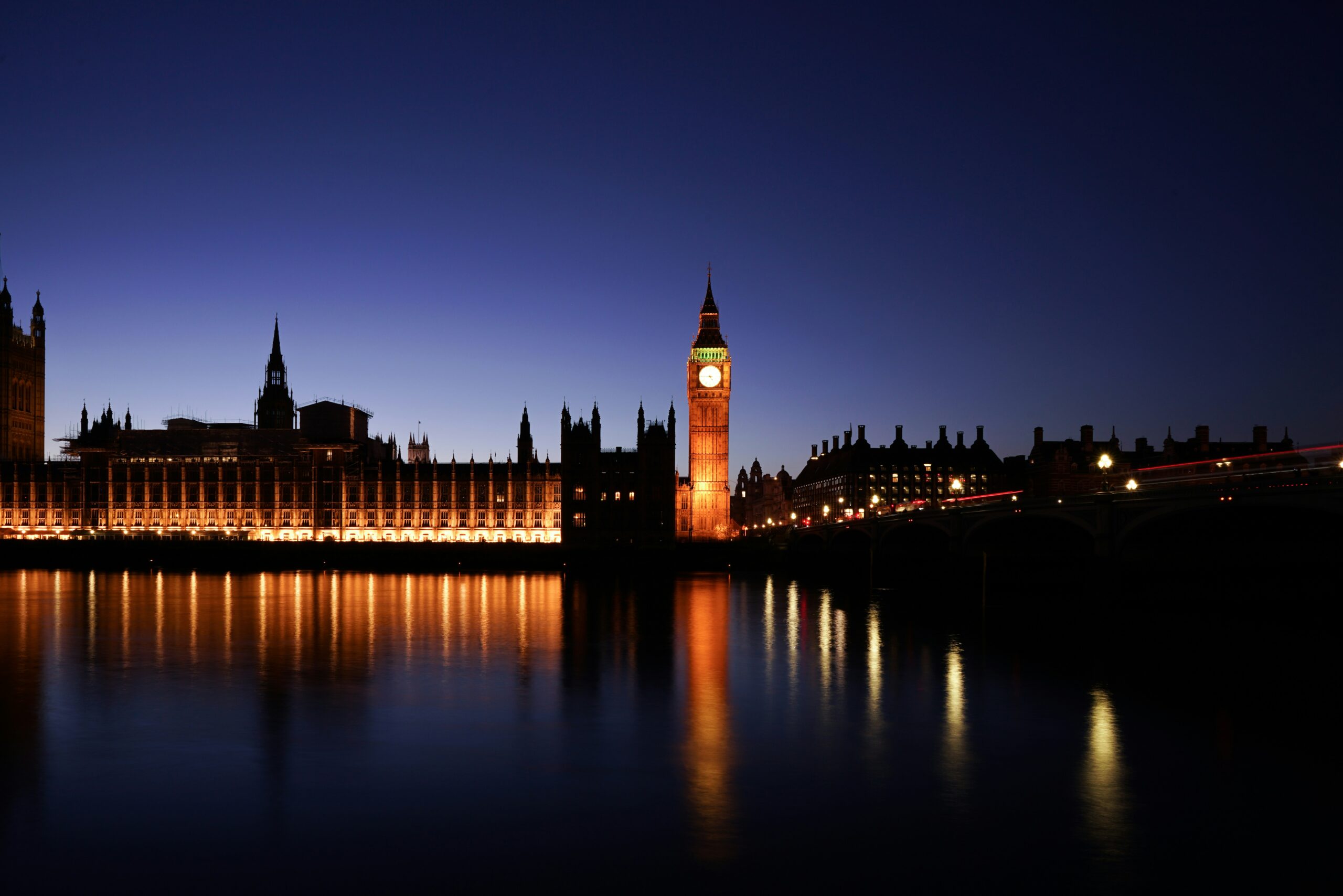 国会議事堂の夜景